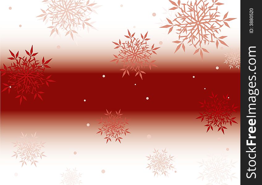 Abstract background with snowflakes. Vector. Abstract background with snowflakes. Vector.