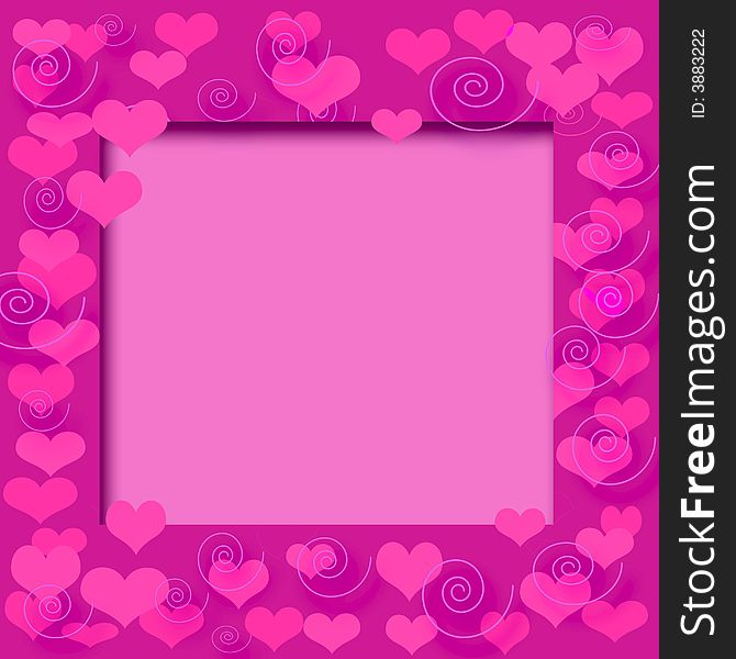 Valentine frame