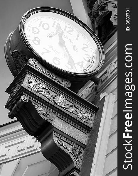 Clock in the St.Petersburg, Russia