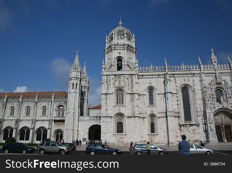 Monastery around lisbon, portugal, europe