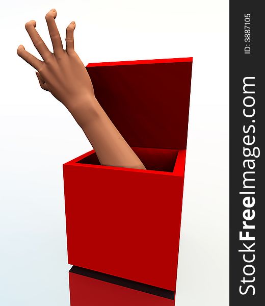The Box With A Hand 3