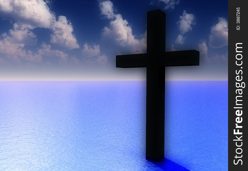 The Cross In Daytime Water 5