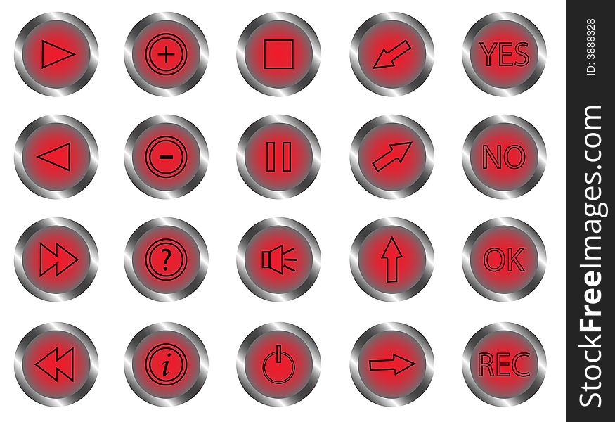 Control Panel Buttons