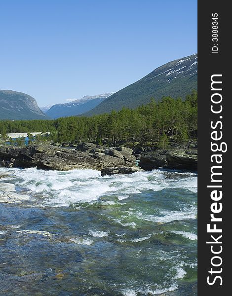 Mountain S River In Norway