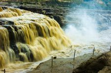 HUKOU WATERFALL Stock Photography HUKOU WATERFALL Stock Photography