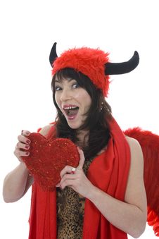 Sexual Woman Devil Stock Images