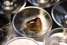 Murano Glass Ring Royalty Free Stock Photos Murano Glass Ring Royalty Free Stock Photos