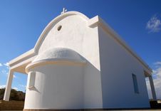 Agioi Anargoiroi Church, Protaras Cyprus Royalty Free Stock Photo