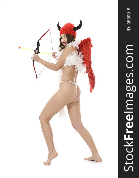 Sexual Devil Kupedon With Bow