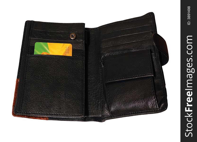 Wallet Opened With Card