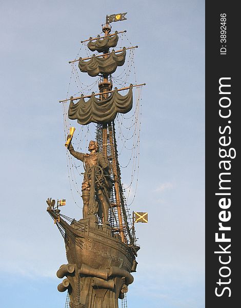 Monument to Peter 1 (Moscow, Russia)