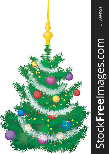 Christmas Tree, New Year's tree