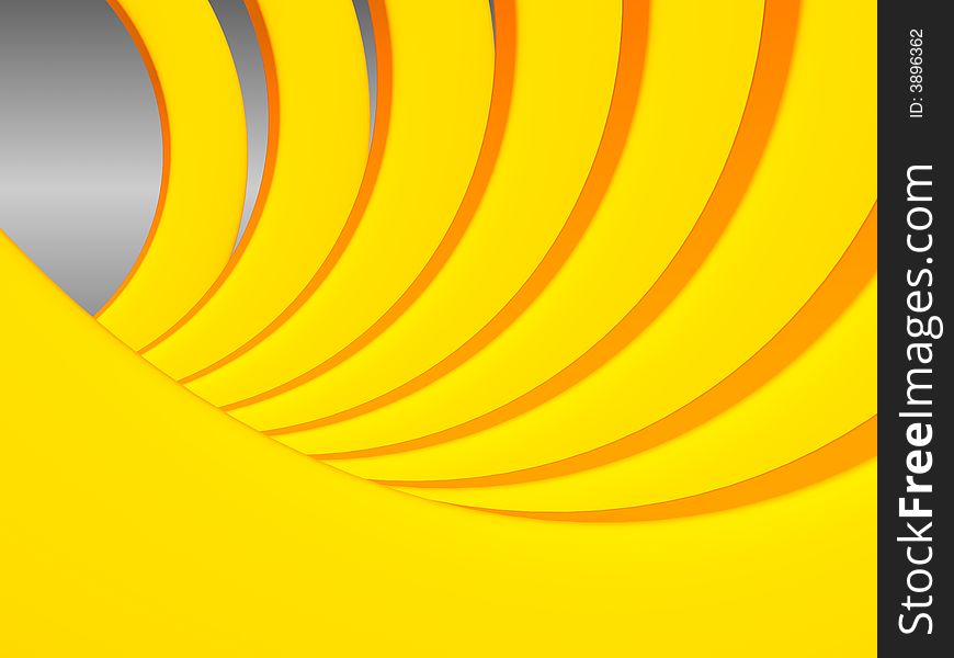 Bright orange and yellow radial background. Bright orange and yellow radial background