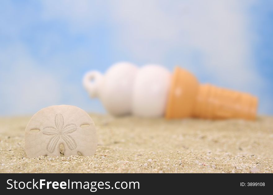 Sea Shell and Ice Cream