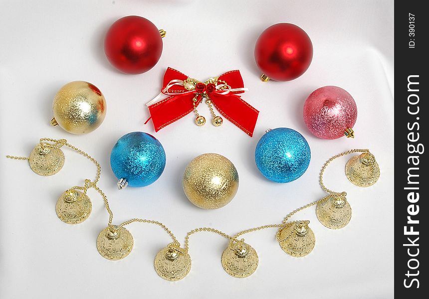 Decorations christmas-tree handbells christmas smile. Decorations christmas-tree handbells christmas smile