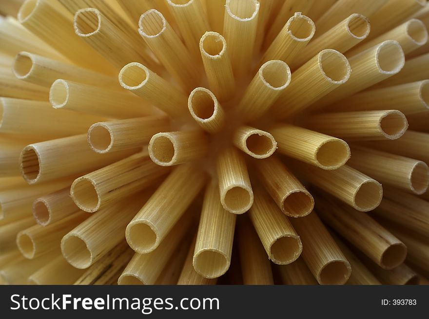 Cereal straw in detail