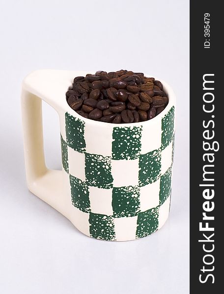 Cup Of Coffe Beans