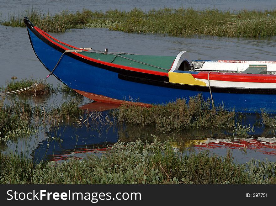 Boat in rest