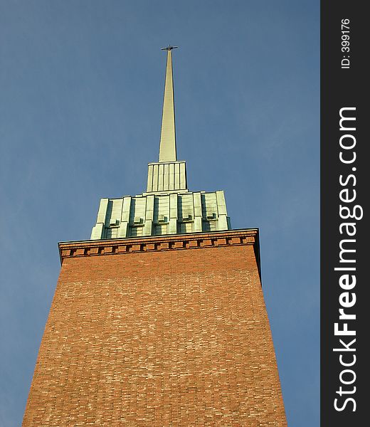 Massive tower in Helsinki