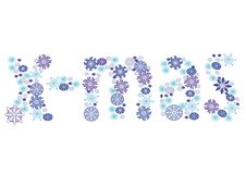 Background With Word X-mas Stock Images Background With Word X-mas Stock Images