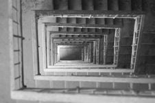 Staircase In Silo Royalty Free Stock Image Staircase In Silo Royalty Free Stock Image