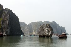 Floating Fishing Village Royalty Free Stock Images Floating Fishing Village Royalty Free Stock Images