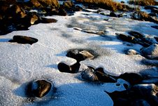 River Ice Royalty Free Stock Photos River Ice Royalty Free Stock Photos