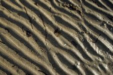 Sand Waves Royalty Free Stock Image
