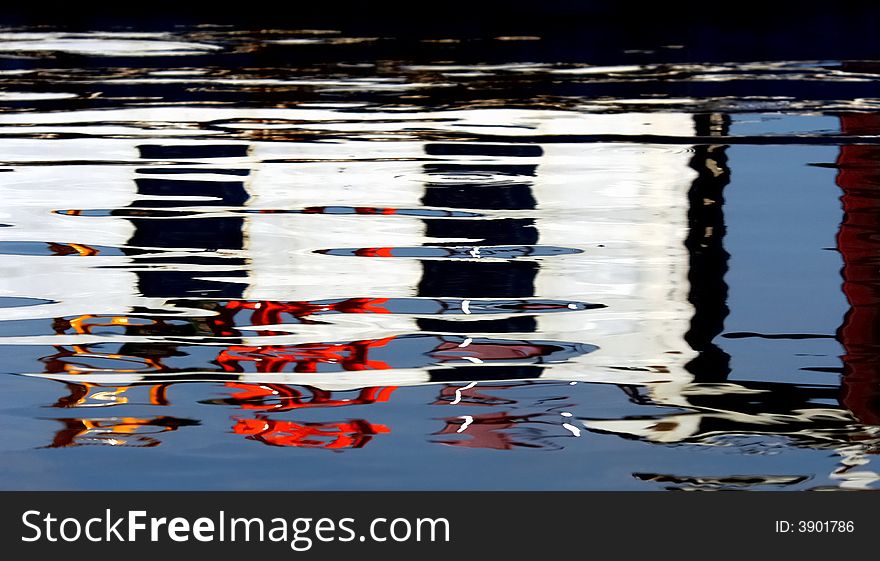 Water reflections, suitable to use it as water reflections background