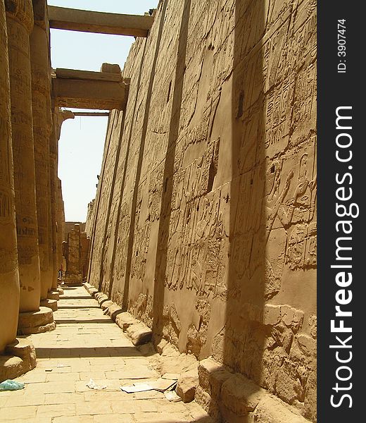 Luxor Temple In Egypt