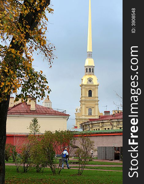 The tower in the St.Petersburg, Russia.