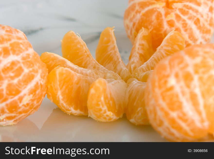 Peeled Tangerines