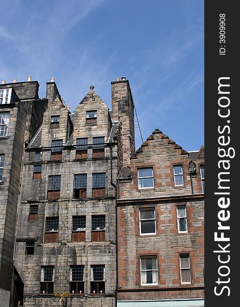 The oldest house in Edinburgh. The oldest house in Edinburgh