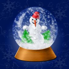 Snow Ball Royalty Free Stock Images Snow Ball Royalty Free Stock Images