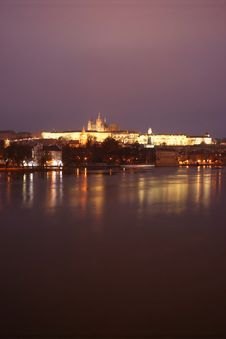 Prague Castle With Cathedral Royalty Free Stock Photo Prague Castle With Cathedral Royalty Free Stock Photo
