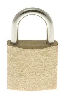 Isolated Locked Brass Padlock Royalty Free Stock Images Isolated Locked Brass Padlock Royalty Free Stock Images