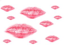 Kisses Royalty Free Stock Photography