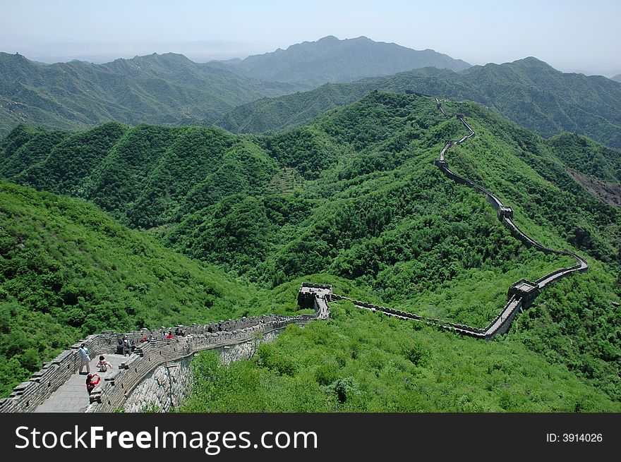 Taken on MuTianYu Great Wall of Beijing