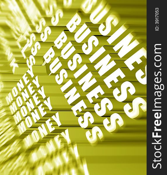 Business statistics graph made in 3d with lighting effects. Business statistics graph made in 3d with lighting effects