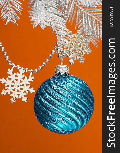 Blue Festive Decoration