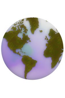 World Map Globe Royalty Free Stock Photos