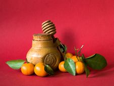 Honey And Tangerines Stock Photos Honey And Tangerines Stock Photos