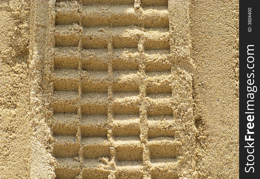 Pattern in the sand