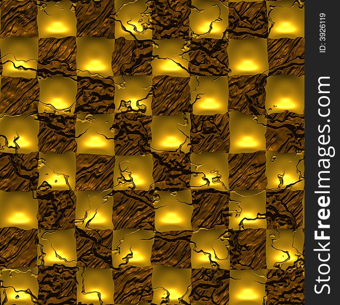 Abstract golden bitmap background structure. Abstract golden bitmap background structure