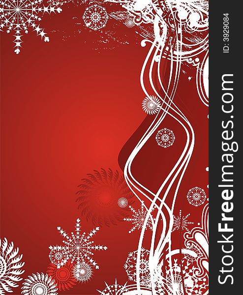 Winter design element, snowflakes background, Christmas background. Winter design element, snowflakes background, Christmas background