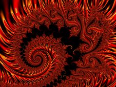 Hell Fractal Royalty Free Stock Photography Hell Fractal Royalty Free Stock Photography