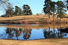 Winter Pond Stock Photos Winter Pond Stock Photos