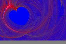 Heart Shaped Fractal Royalty Free Stock Image Heart Shaped Fractal Royalty Free Stock Image