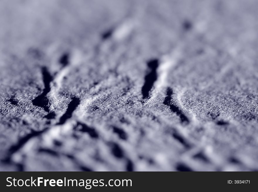 Macro abstract of rough paper texture with deep shadows. Macro abstract of rough paper texture with deep shadows