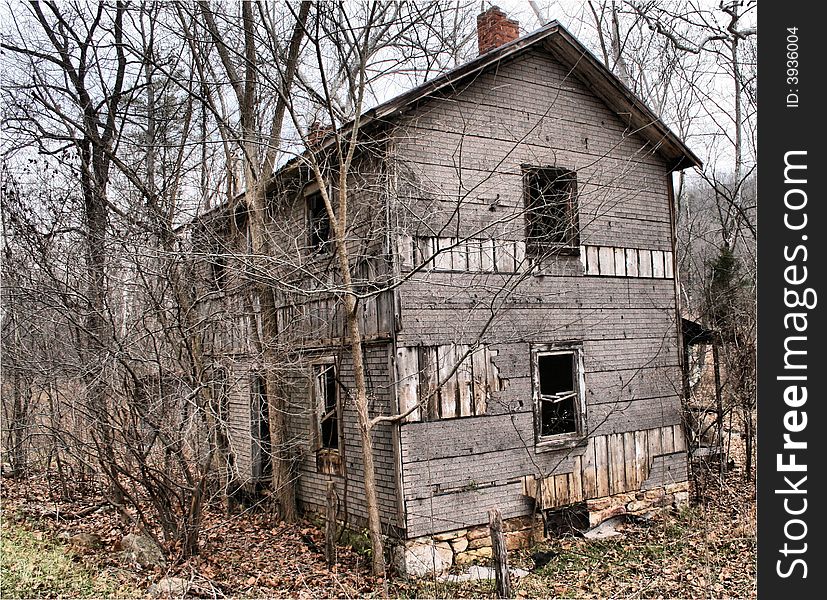 A spooky old house from my abandoned homes and haunted collection